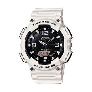 Tough Solar Ani-Digi Watch White/Black