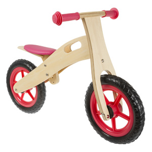 Anlen Ultra-light 12 Rose Wooden Running/Balance Bike