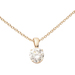 14k Yellow Gold Diamond Necklace .33ct