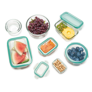 Good Grips 16pc SNAP Glass Container Set