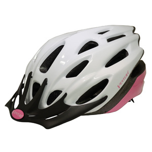 Ventura White/Pink In-Mold Helmet in Size L (58-61 cm)