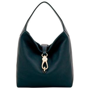 Belvedere Logo Lock Shoulder Bag
