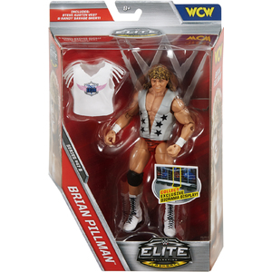 WWE Brian Pillman -  Elite 47.5 Toy Wrestling Action Figure