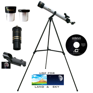 Cassini 600mm X 50mm Astro/Terrestrial Telescope Kit