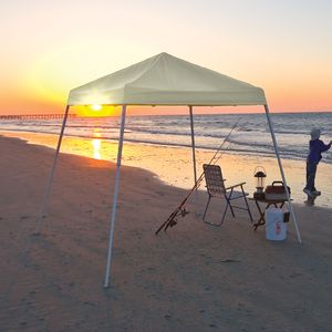 ShelterLogic Pop-Up 8' x 8' Canopy w/ White Cover