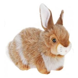 hansa Brown Mix Rabbit Plush