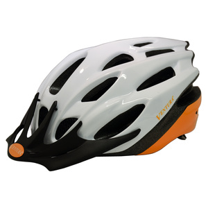 Ventura White/Orange In-Mold Helmet in Size  M (54-58 cm)