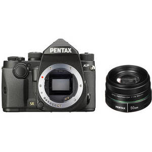 KP DSLR Camera with 50mm Lens Kit (Black)