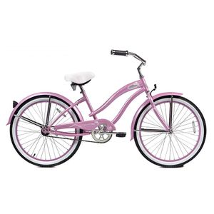 Micargi Pink Rover 24" Women's Beach Cruiser