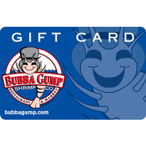 Bubba Gump Shrimp Co. Gift Card $25
