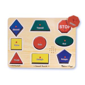 Melissa & Doug Shapes Sound Puzzle