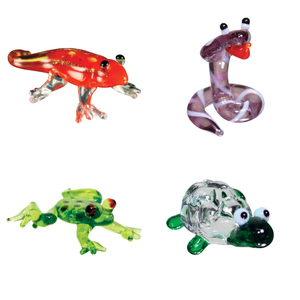 Brainstorm Products Looking Glass Reptile themed Miniature Figures