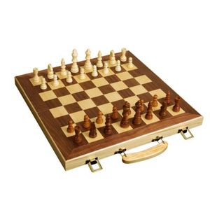 Sterling Games 16" FOLDING CHESS SET