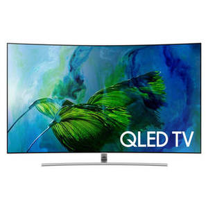 Q8C-Series 55"-Class HDR UHD Smart Curved QLED TV