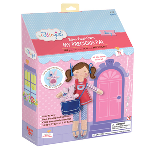 My Studio Girl Sew-Your-Own My Precious Pal - Lucy (Brunette)