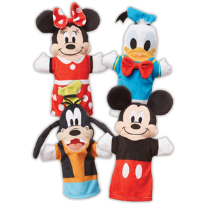 Melissa & Doug Mickey Mouse and Friends Soft and Cuddly Hand Puppets
