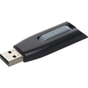 32GB Store 'n' Go V3 USB 3.0 Flash Drive (Gray/Black)