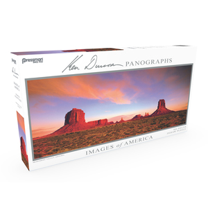 Pressman Toy Images of America 504 Piece Panoramic Puzzle, Monument Valley