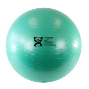 Cando Inflatable Exercise Ball - Extra Thick - Green - 26" (65 cm)