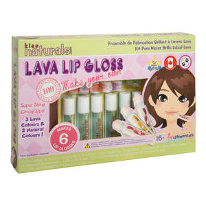 FUNDAMENTAL TOYS Kiss Naturals DIY Lava Lip Gloss Making Kit