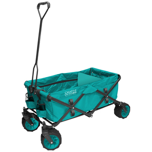 Creative Outdoor Distributor All-Terrain Folding Wagon Teal