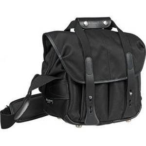 107 Camera Bag (Black FibreNyte & Leather)