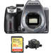 K-70 DSLR Camera Body with Accessory Kit (Silver)