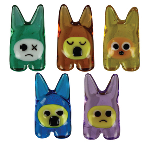 Brainstorm Products BunEEz Glass Figurines