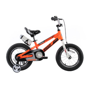 Royalbaby Space No. 1 Aluminum Kid's Bike, Boy's Bike and Girl's Bicycles, Gift for Kids, 12 inch wheels, Orange