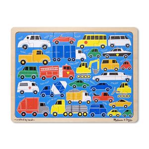 Melissa & Doug Beep Beep Jigsaw Puzzle 24pc