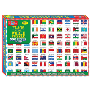 TS Shure Flags of the World 500 Piece Jigsaw Puzzle