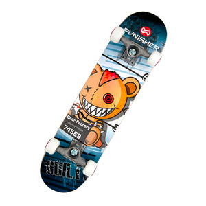 Punisher Skateboards  Guilty 31.5-Inch Complete Skateboard