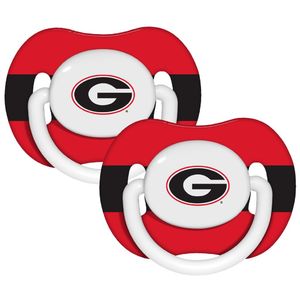 Baby Fanatic Georgia Bulldogs Pacifiers (Pack of 2)