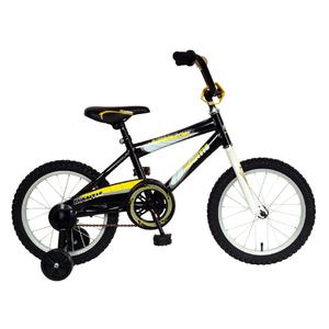 Mantis 64016 16&quot; Boy's Burmeister BMX Bike - Black/Yellow