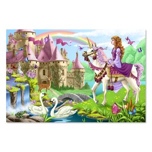Melissa & Doug Fairy Tale Castle Floor Puzzle (48 pc)