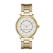 Ladies Roxy Gold-Tone Stainless Steel Watch White Dial