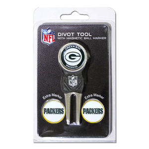 Team Golf Green Bay Packers Divot Tool Pack with Signature Tool