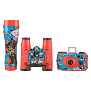 Power Rangers 3-Piece Adventure Kit with Camera, Flashlight, and Binoculars