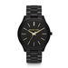 Ladies Slim Runway Black SS Watch Black Watch