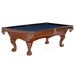 Danbury 8ft Ball & Claw Pool Table Chestnut/Regatta Blue