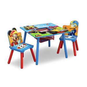 Mickey Mouse Table & Chair Set w/ Storage Ages 3-6 Years