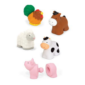 Pop Blocs Farm Animals Learning Toy Ages 6+ Months