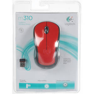 M310 Wireless Mouse (Glossy Red)