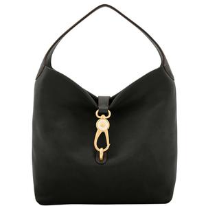 Florentine Logo Lock Shoulder Bag