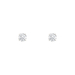 14k White Gold 1/4 cttw Round Diamond Studs