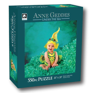 KARMIN Anne Geddes Baby Seahorse 550-Piece Puzzle
