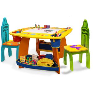Crayola Wooden Table & Chairs Set