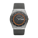 Mens Melbye Gray Dial Watch Gray Steel Mesh Bracelet