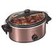 Stay or Go 6 Quart Slow Cooker Copper