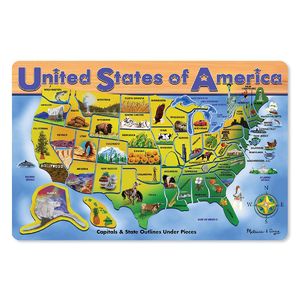 Melissa & Doug U.S.A. Map